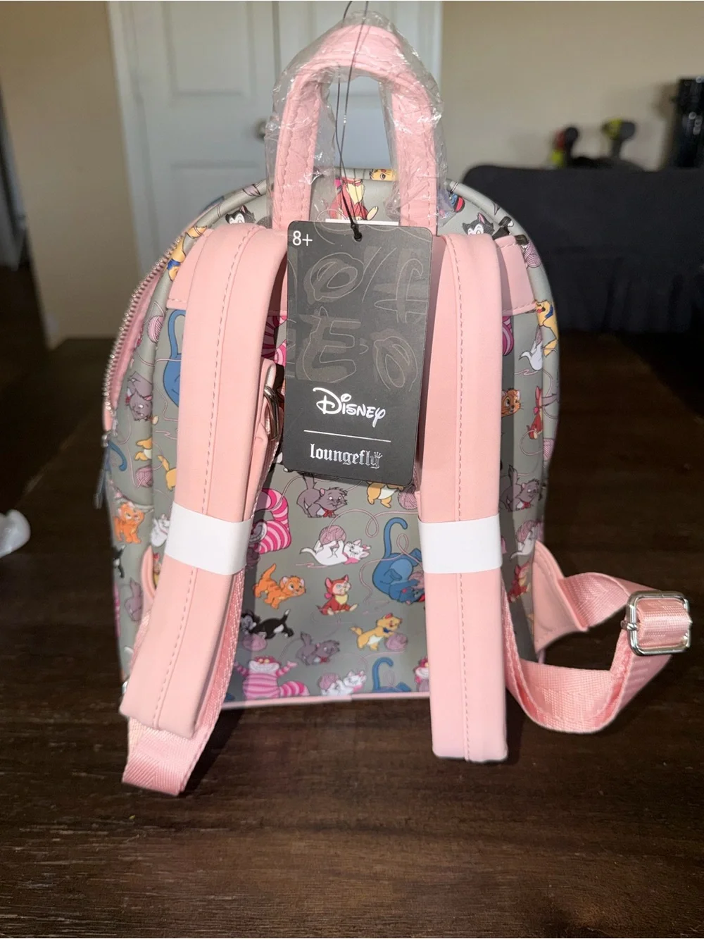 NWT Disney Cats - Loungefly x Disney Pattern Mini Backpack